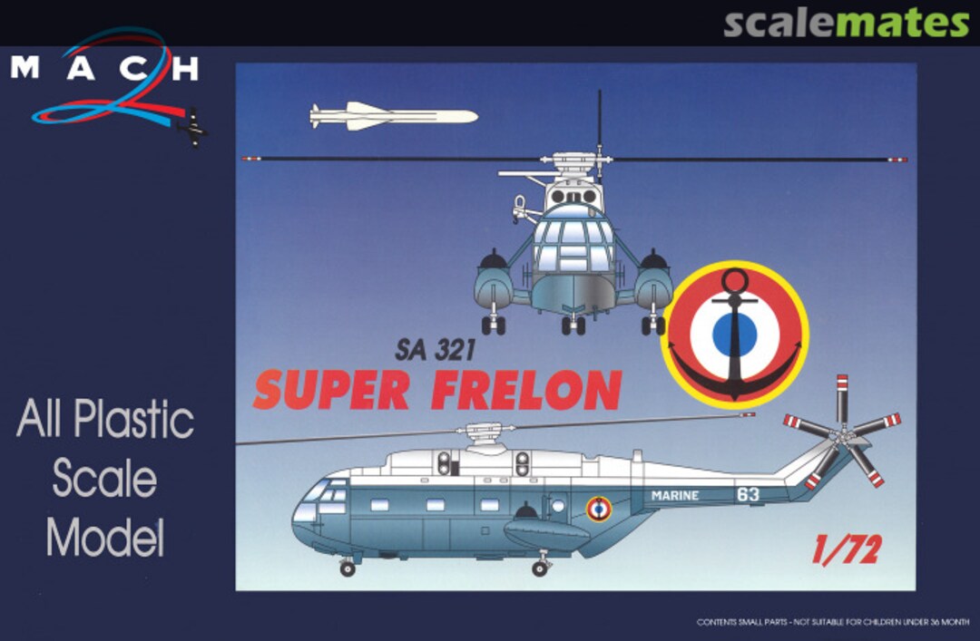 Boxart SA 321 Super Frelon M18 MACH 2