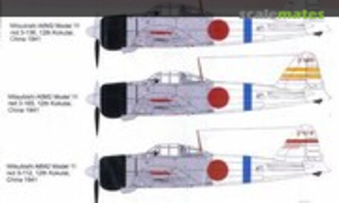 1:72 Mitsubishi A6M2 12th Kokutai over China (H-Models Decals HMD72073) HMD72073