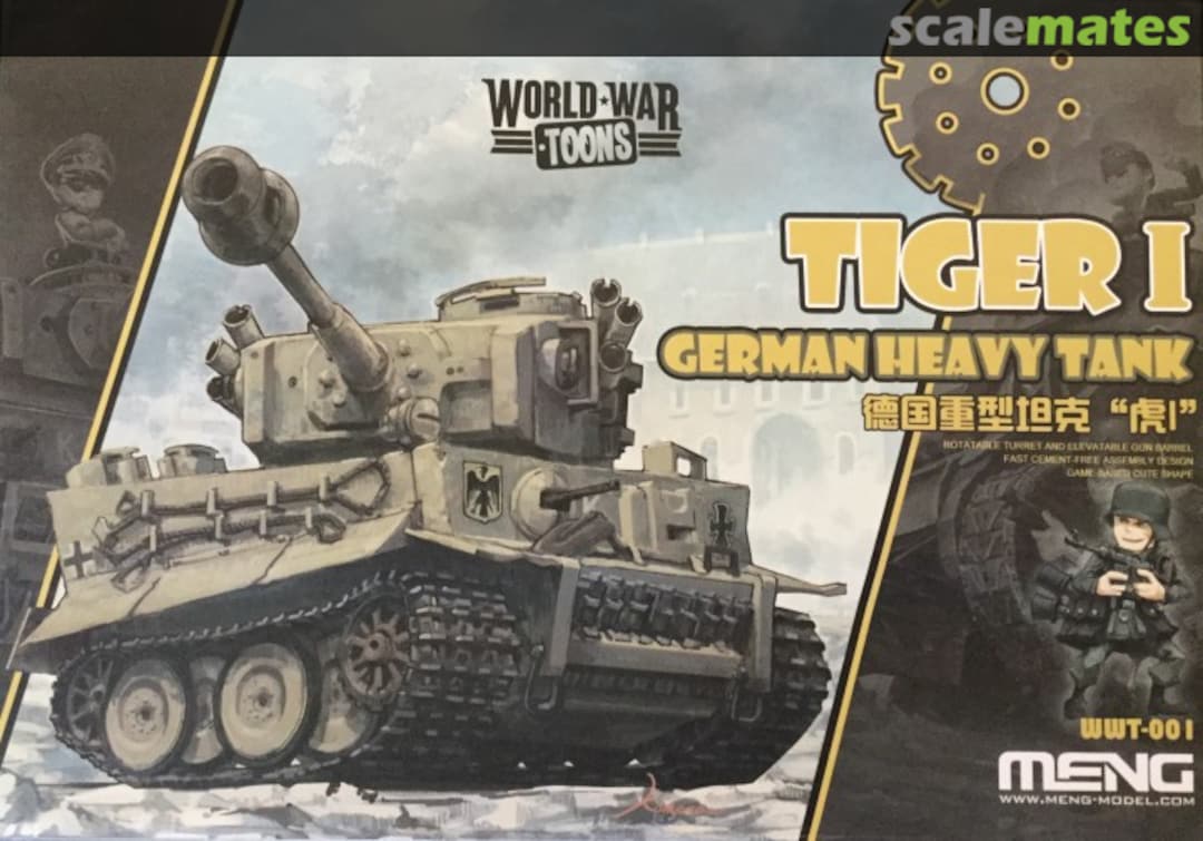 Boxart Tiger I WWT-001 Meng Model Boxart Tiger I WWT-001 Meng Model