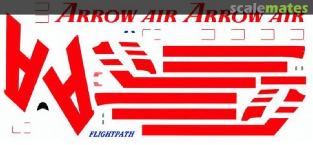Boxart McDD DC-10-30CF Arrow Air (red) FP44-272 Flightpath Decals Boxart McDD DC-10-30CF Arrow Air (red) FP44-272 Flightpath Decals