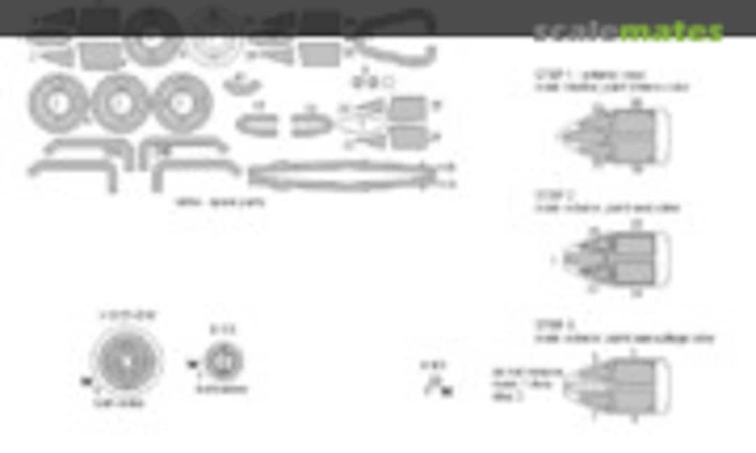 1:72 MiG-25PD EXPERT kabuki masks (New Ware NWAM0824) NWAM0824