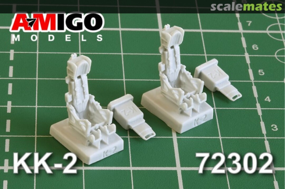 Boxart KK-2 Ejection Seat 72302 Amigo Models Boxart KK-2 Ejection Seat 72302 Amigo Models