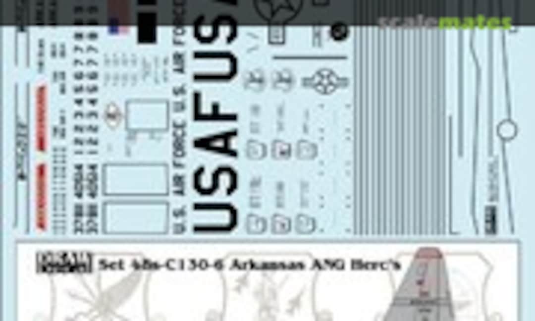 1:72 Lockheed C-130 Hercules (Draw Decal 72-C130-6) 72-C130-6