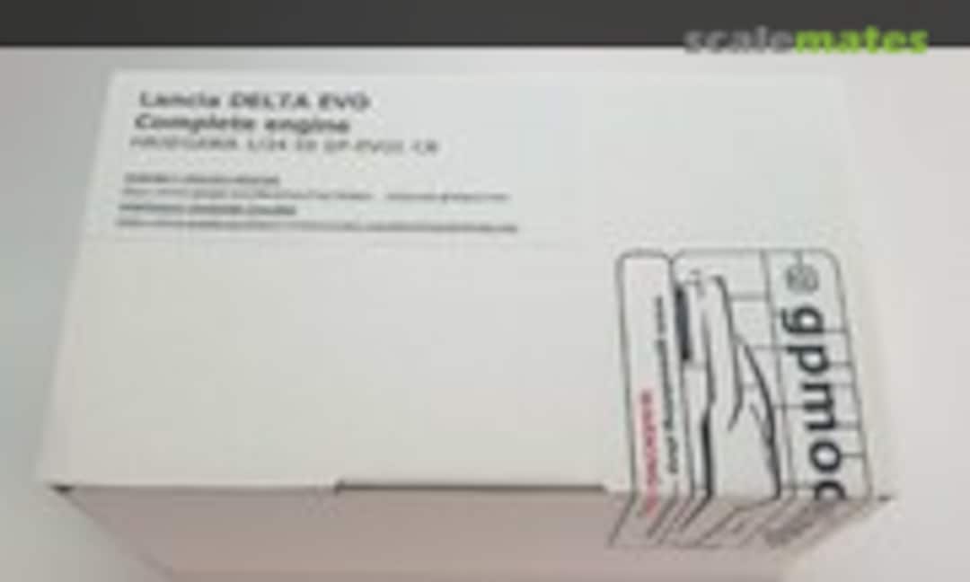 1:24 Lancia DELTA EVO - Complete engine (GPmodeling DELTAEVO) DELTAEVO