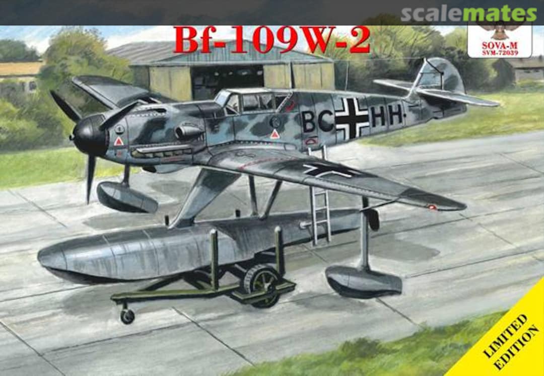 Boxart Bf-109W-2 SVM-72039 SOVA-M Boxart Bf-109W-2 SVM-72039 SOVA-M