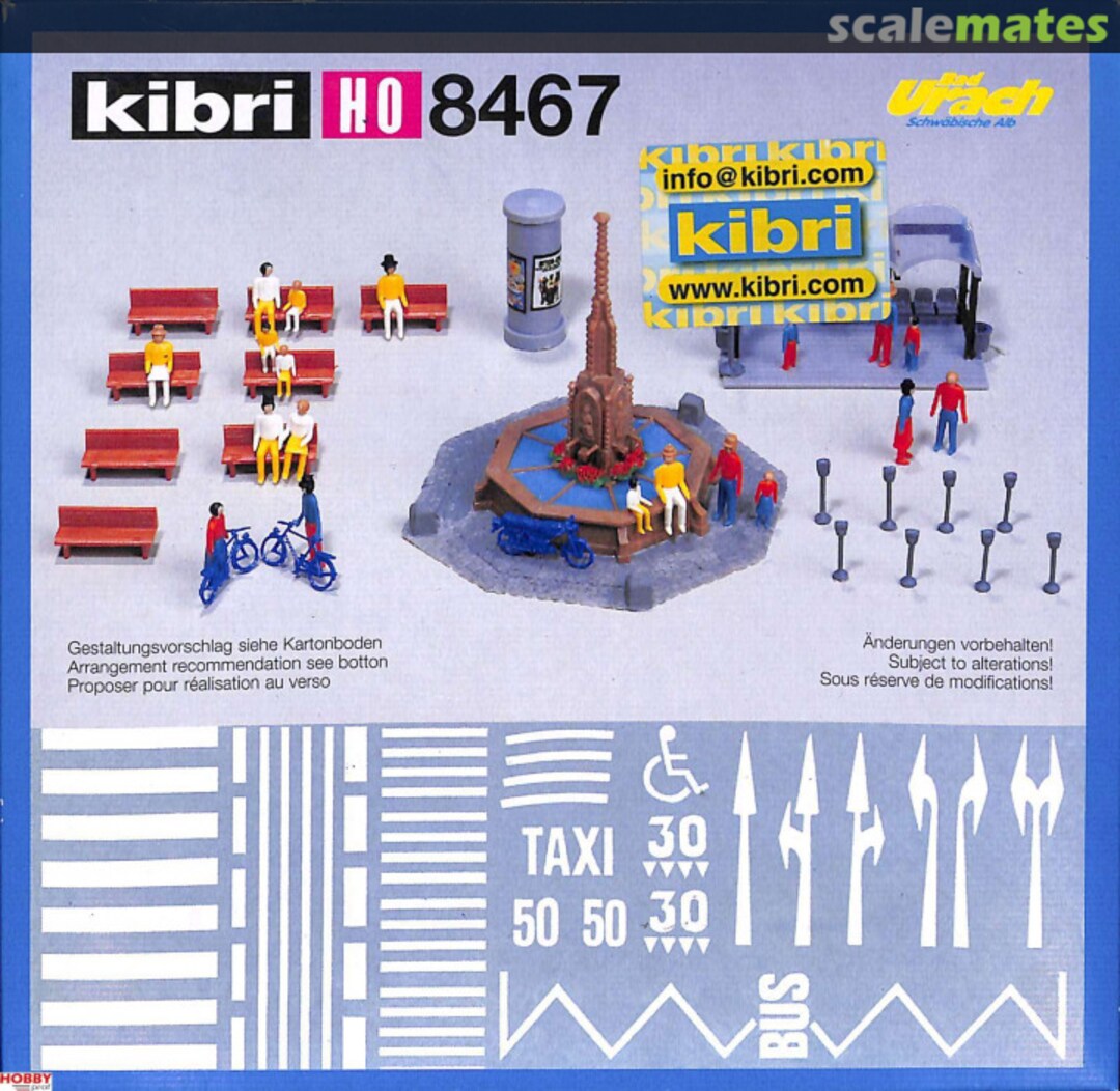 Boxart Fontein 8467 Kibri Boxart Fontein 8467 Kibri