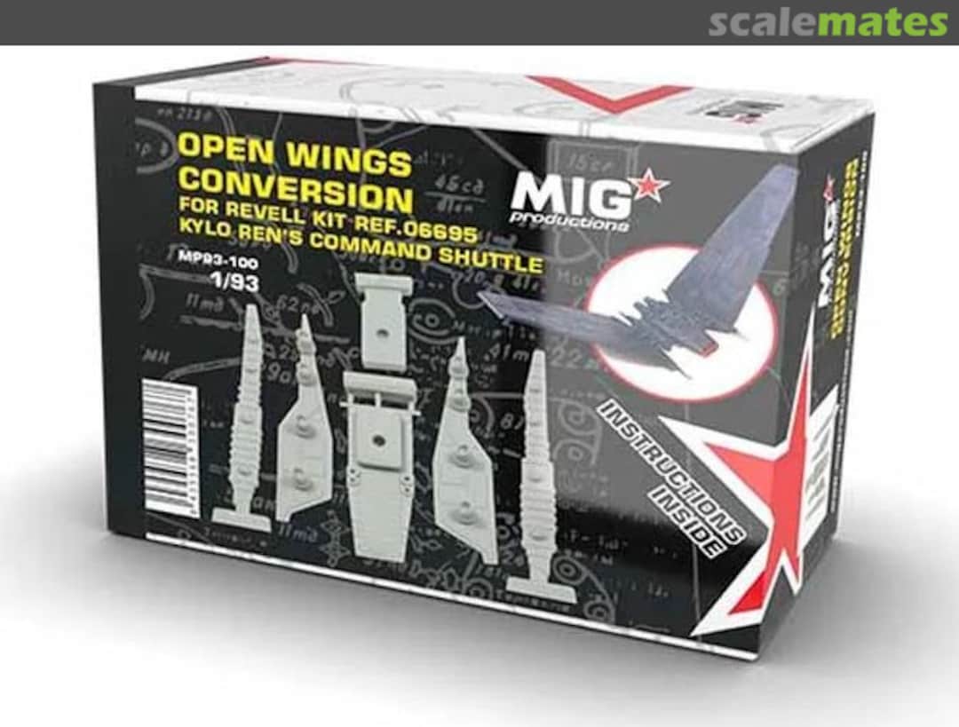 Boxart Open Wing Conversion MP93-100 MIG Productions Boxart Open Wing Conversion MP93-100 MIG Productions