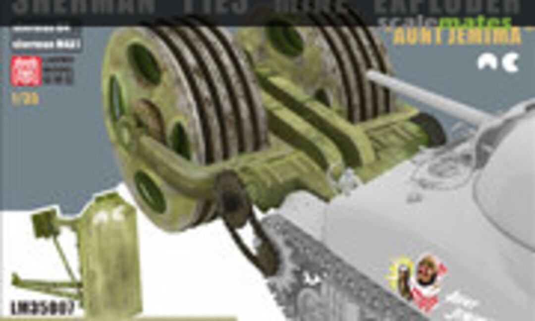 1:35 Sherman T1E3 Mine Exploder “Aunt Jemima” (LANMO Model LM35007) LM35007