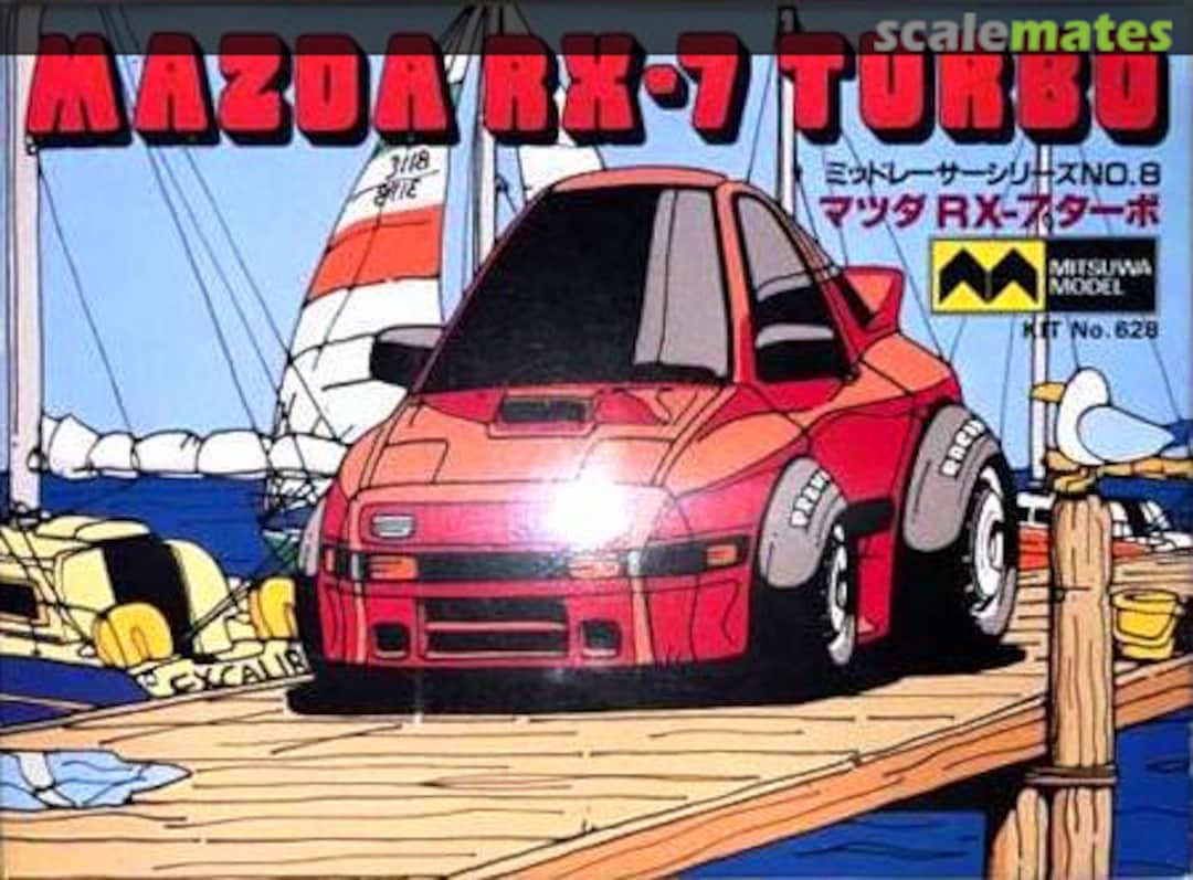 Boxart Mazda RX-7 Turbo 8 Mitsuwa Model Boxart Mazda RX-7 Turbo 8 Mitsuwa Model
