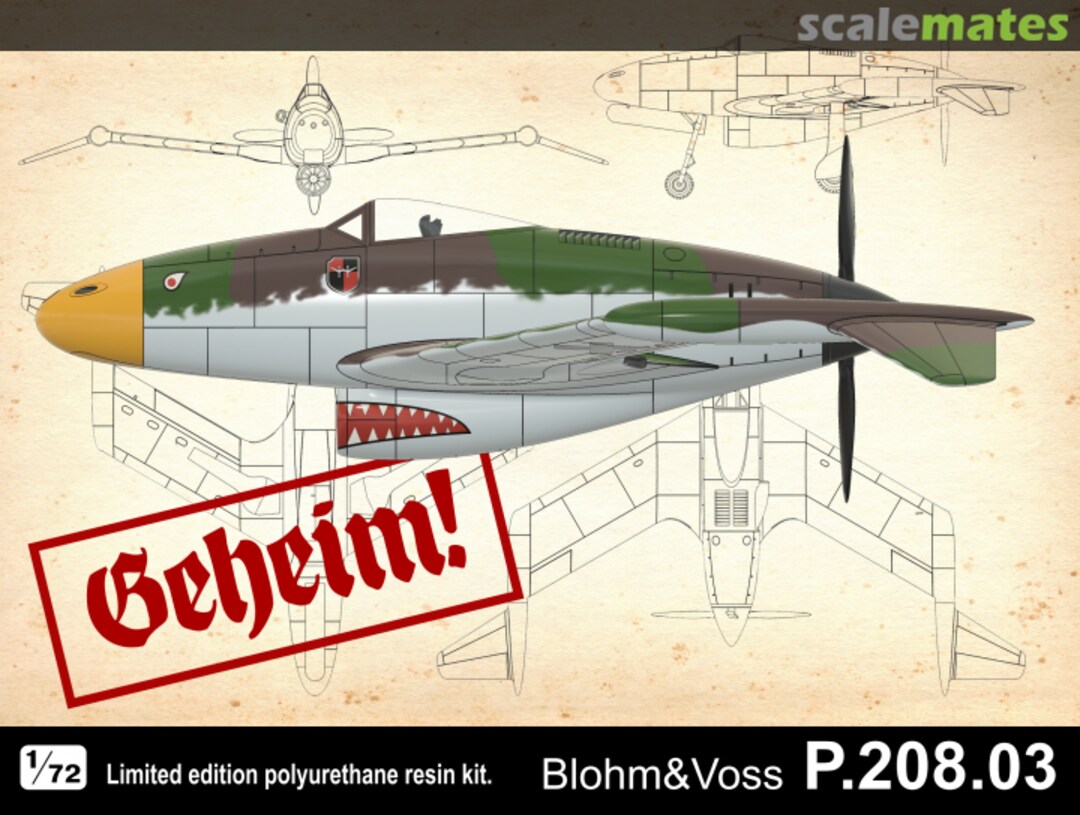 Boxart Blohm & Voss P.208.03 PPZ7210 Pepelatz Boxart Blohm & Voss P.208.03 PPZ7210 Pepelatz