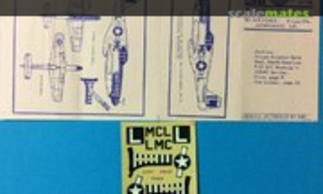 1:72 North American P-51 Mustang (ABT Decals 108) 108