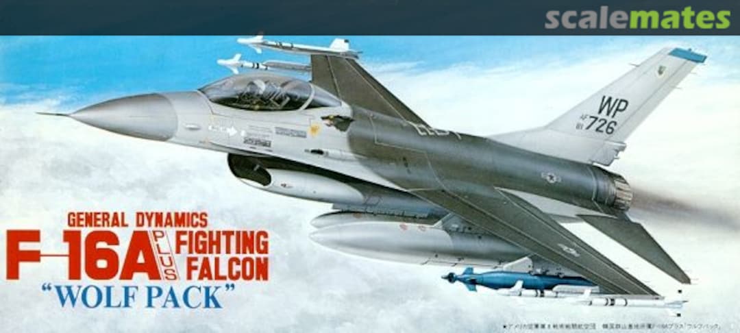 Boxart F-16A Plus Fighting Falcon 7A-E2 Fujimi Boxart F-16A Plus Fighting Falcon 7A-E2 Fujimi