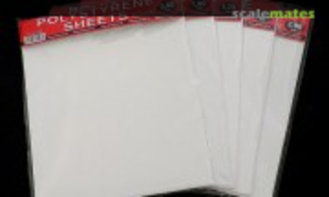 No Polystyrene sheets 1 mm (220mmx190mm) (PlusModel 527) 527