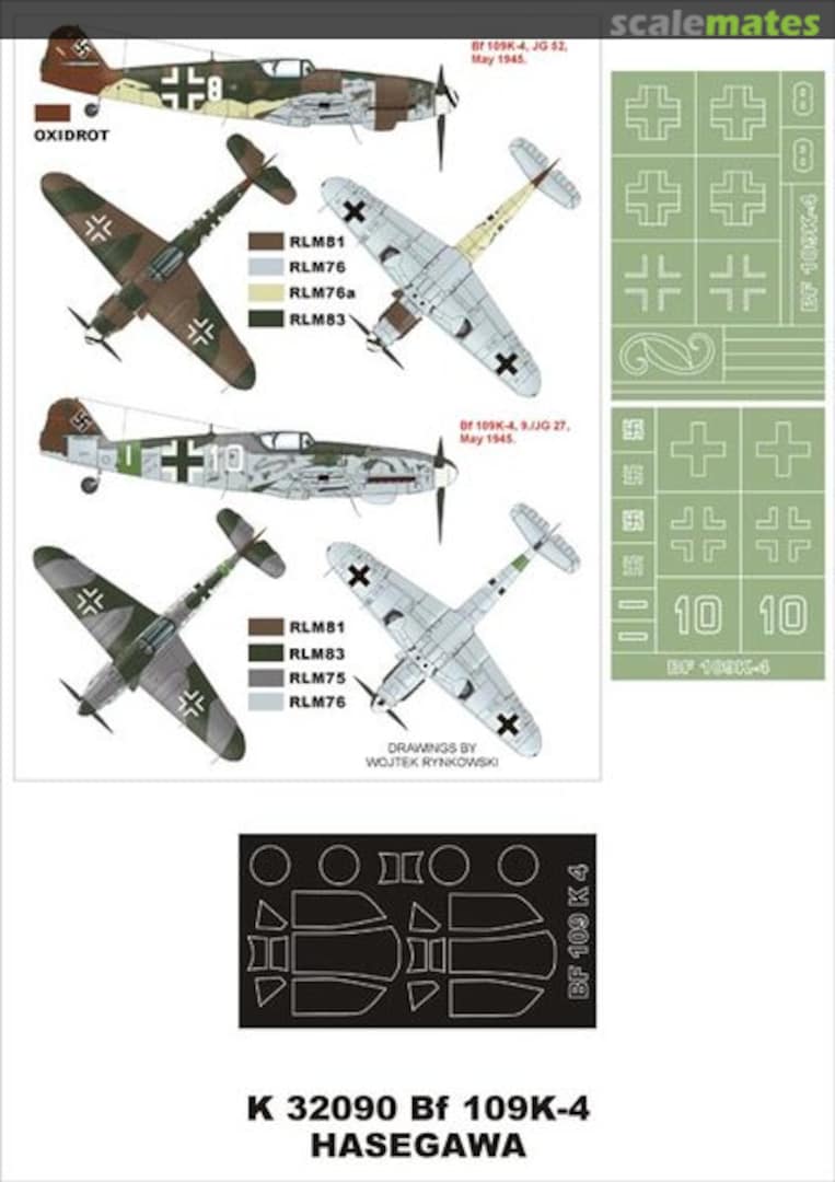 Boxart Bf 109K-4 K32090 Montex Boxart Bf 109K-4 K32090 Montex