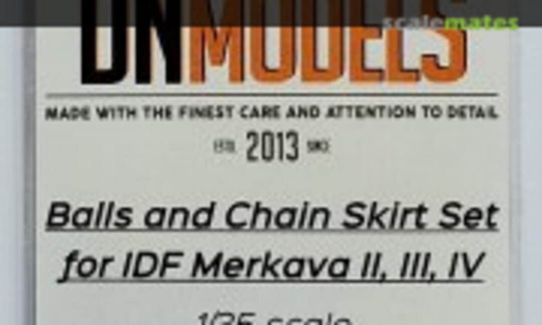 1:35 Chain & Ball set for Israeli Merkava II/III/IV all HB/Meng/Academy (DN Models 35/827-004) 35/827-004