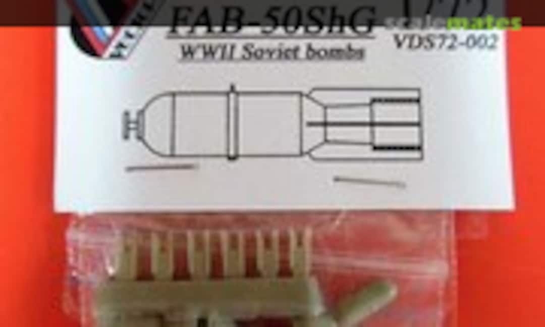 1:72 FAB-50ShG Bombs (Vector VDS72-002) VDS72-002