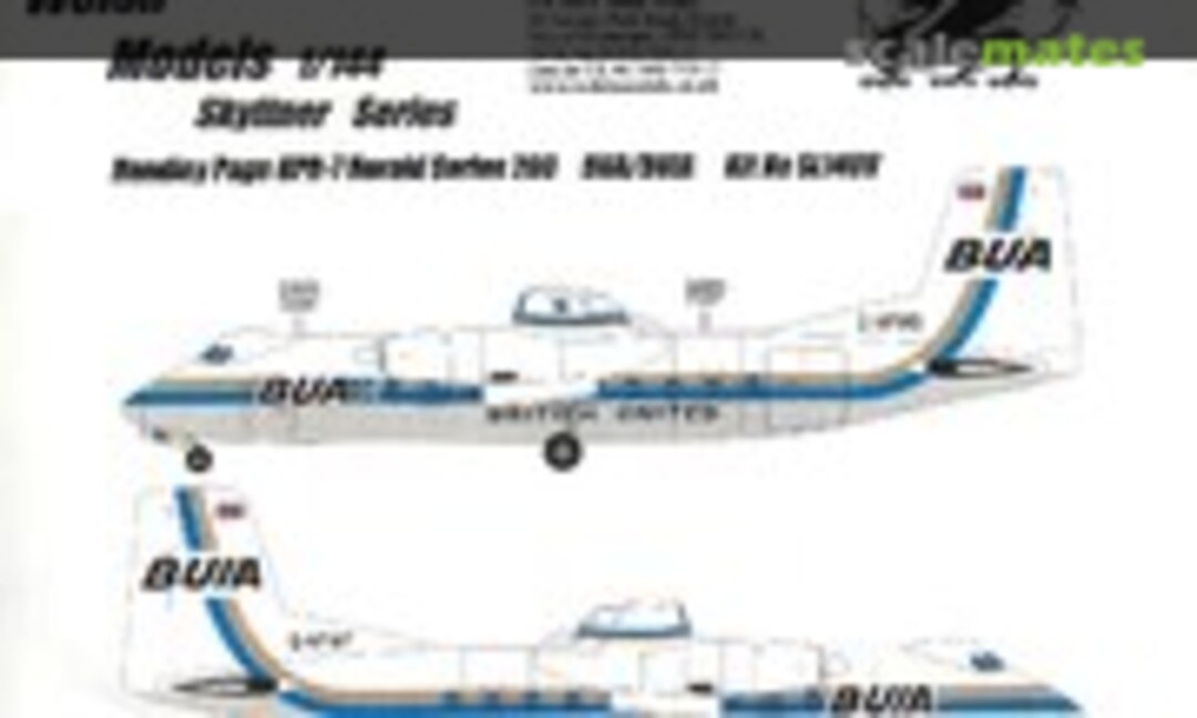 Handley Page HPR7 Herald 200 Series (Welsh Models SL149V)