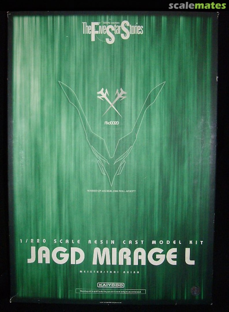 Boxart Jagd Mirage L B0105V0QBQ Kaiyodo Boxart Jagd Mirage L B0105V0QBQ Kaiyodo