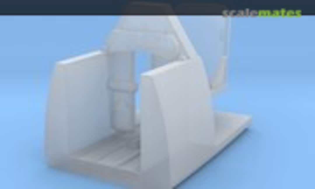 1:48 Assembled Cockpit for 1:48 Lindberg Goshawk (Flightline Engineering )