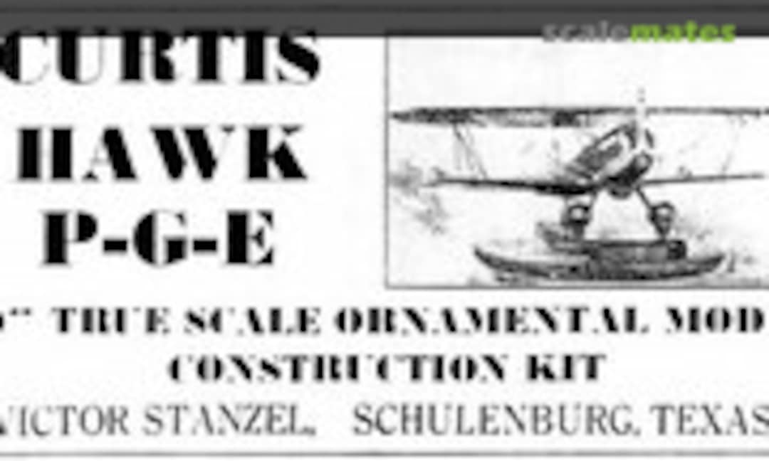 1:19 Curtiss Hawk P-6E (Victor Stanzel Co. )