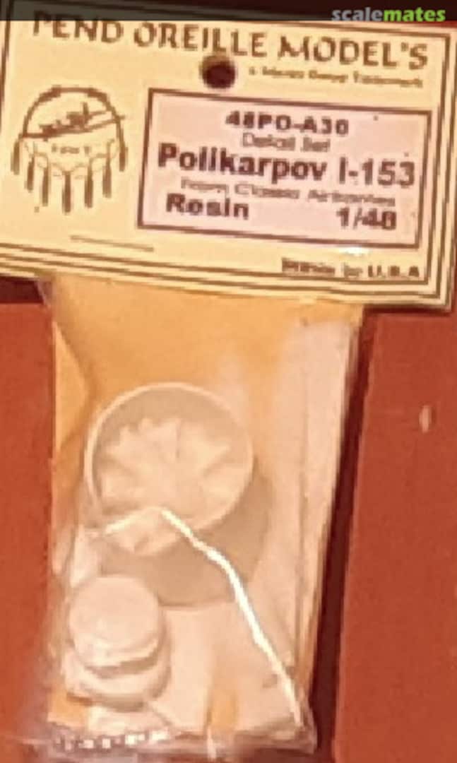 Boxart Polikarpov I-153 Detail Set 48PO-A30 POMK Boxart Polikarpov I-153 Detail Set 48PO-A30 POMK