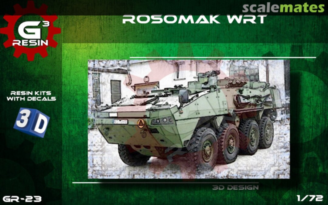 Boxart Rosomak WRT GR-23 G3 Resin Boxart Rosomak WRT GR-23 G3 Resin