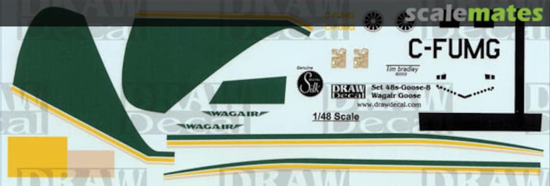 Boxart Grumman JRF-5 Goose 72-Goose-8 Draw Decal Boxart Grumman JRF-5 Goose 72-Goose-8 Draw Decal