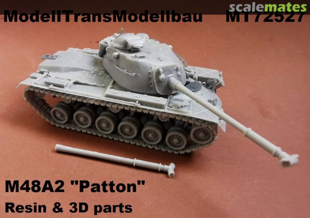 Boxart M48A2 Patton MT72527 Modell Trans Modellbau Boxart M48A2 Patton MT72527 Modell Trans Modellbau