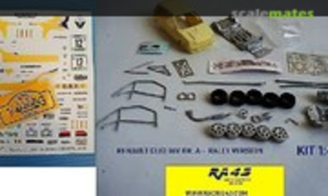 1:43 Renault Clio 16S &quot;ADIGE BITUMI&quot; (RACING43 )