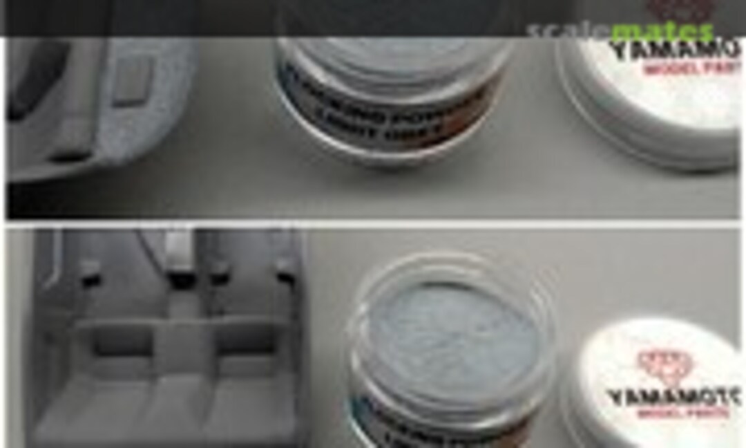 1:24 Flocking Powder Light Grey (Yamamoto Model Parts YMP-FP005) YMP-FP005