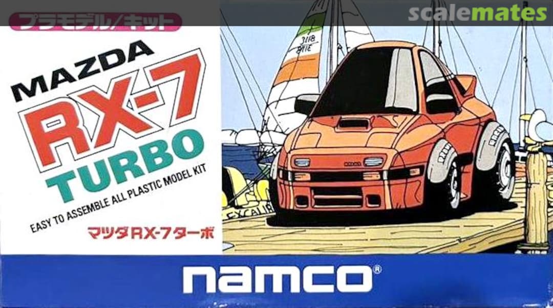 Boxart Mazda RX-7 Turbo Mitsuwa Model Boxart Mazda RX-7 Turbo Mitsuwa Model