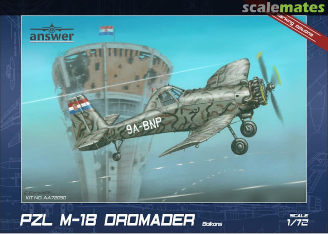 Boxart PZL-Mielec M-18 Dromader AA72050 Answer Boxart PZL-Mielec M-18 Dromader AA72050 Answer