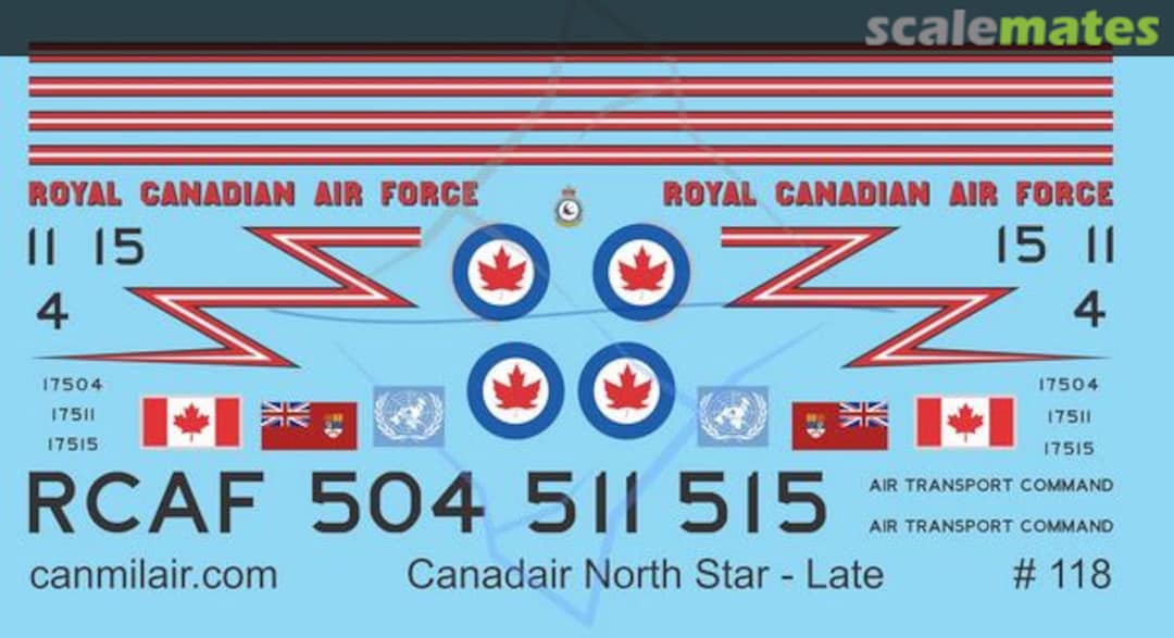 Boxart Canadair North Star 118 Above & Below Graphics Boxart Canadair North Star 118 Above & Below Graphics