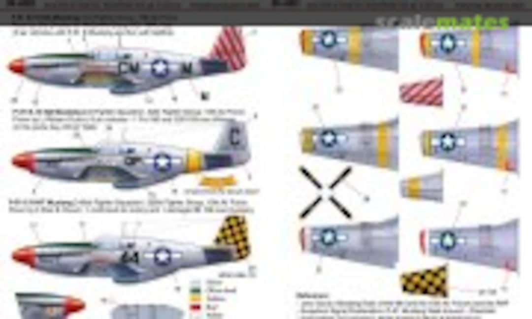 1:48 P-51B decal sheet (HADmodels DW-48003) DW-48003