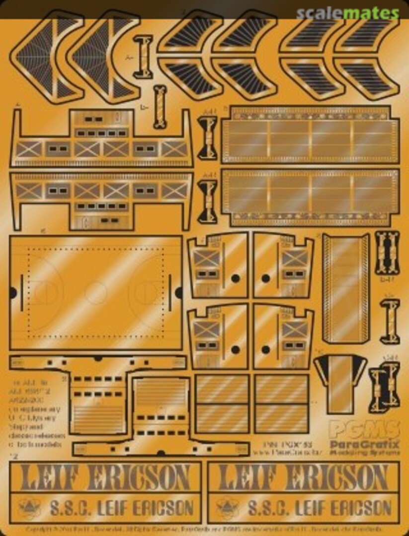 Boxart Leif Ericson Detail Set PGX153 ParaGrafix Modeling Systems Boxart Leif Ericson Detail Set PGX153 ParaGrafix Modeling Systems