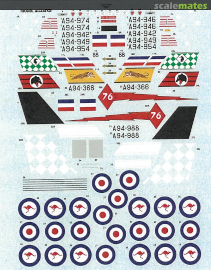 Contents CAC F-86 Sabres Mk 31/32 in RAAF Service MA-72125 Model Alliance Contents CAC F-86 Sabres Mk 31/32 in RAAF Service MA-72125 Model Alliance