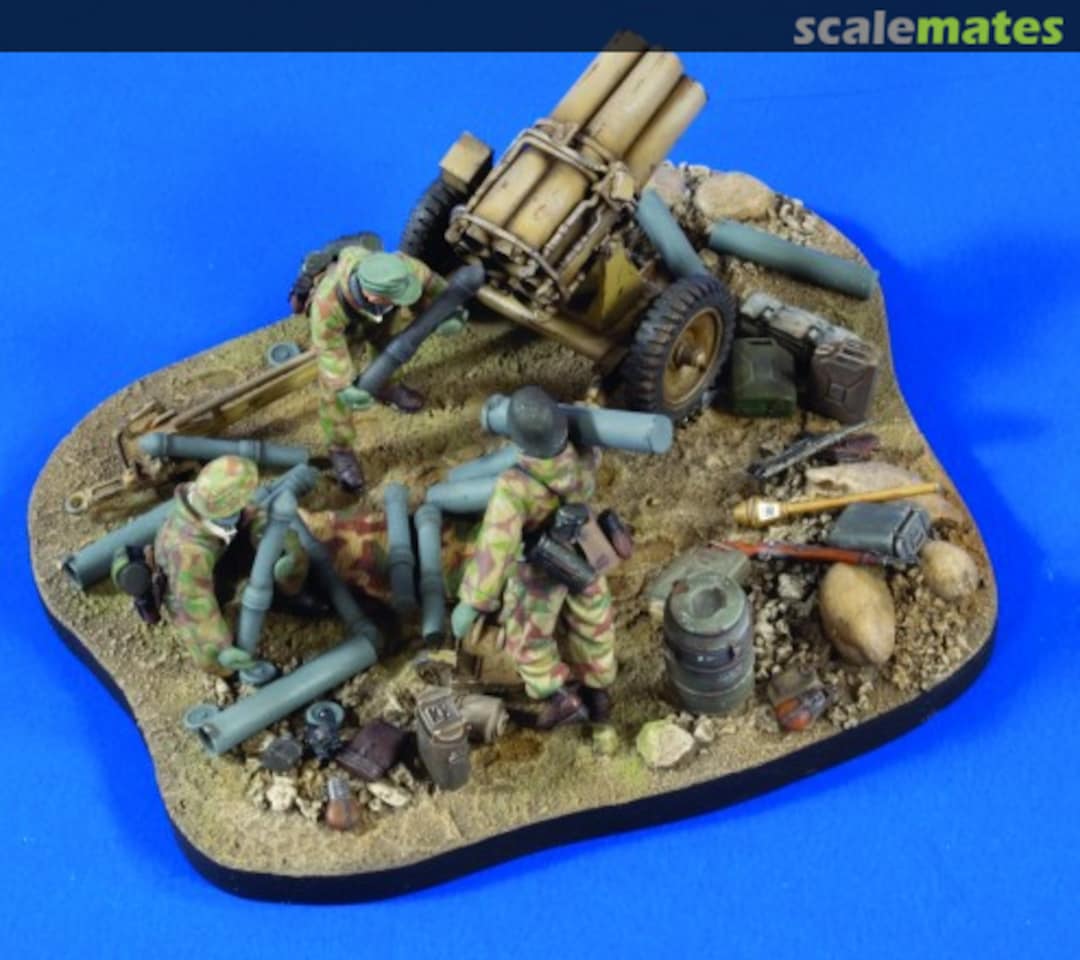 Boxart Nebelwerfer Base incl. Ammo,Crew,Gear (Gun not incl. ) 2766 Verlinden Productions Boxart Nebelwerfer Base incl. Ammo,Crew,Gear (Gun not incl. ) 2766 Verlinden Productions