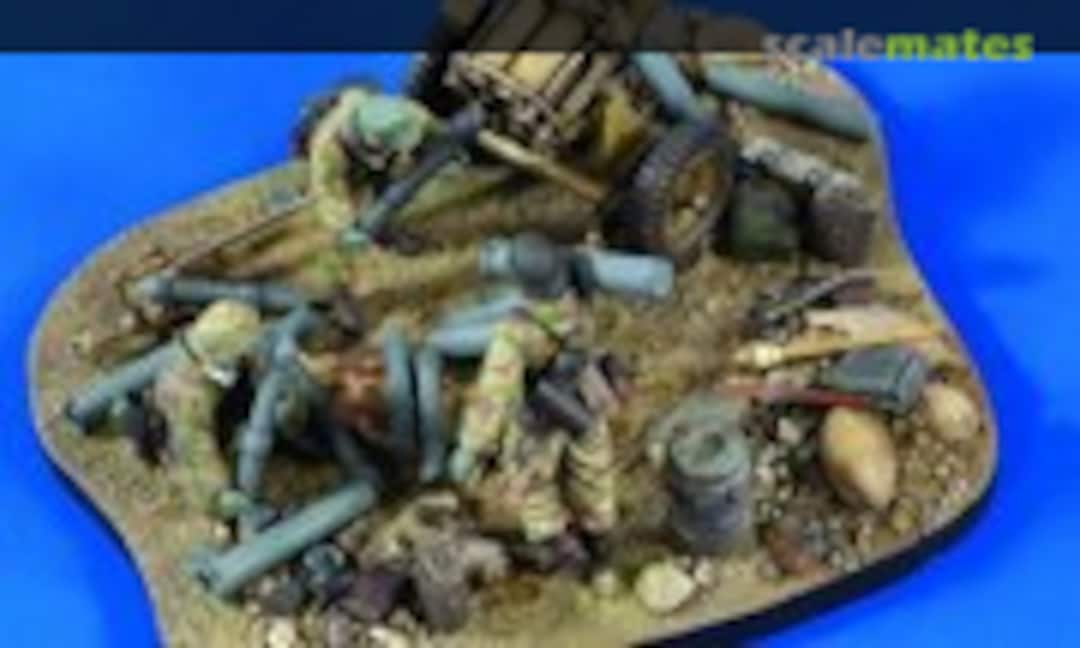 1:35 Nebelwerfer Base incl. Ammo,Crew,Gear (Gun not incl. ) (Verlinden Productions 2766) 2766