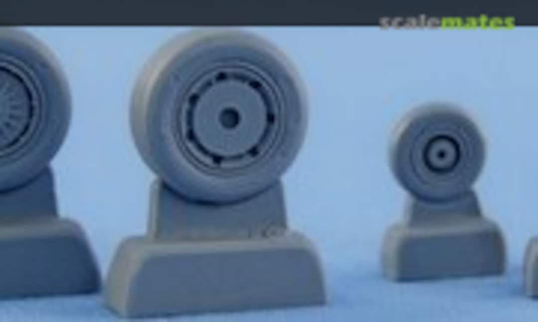 1:48 F-4C/D/E/F Phantom II wheels set (North Star NS48045-b) NS48045-b
