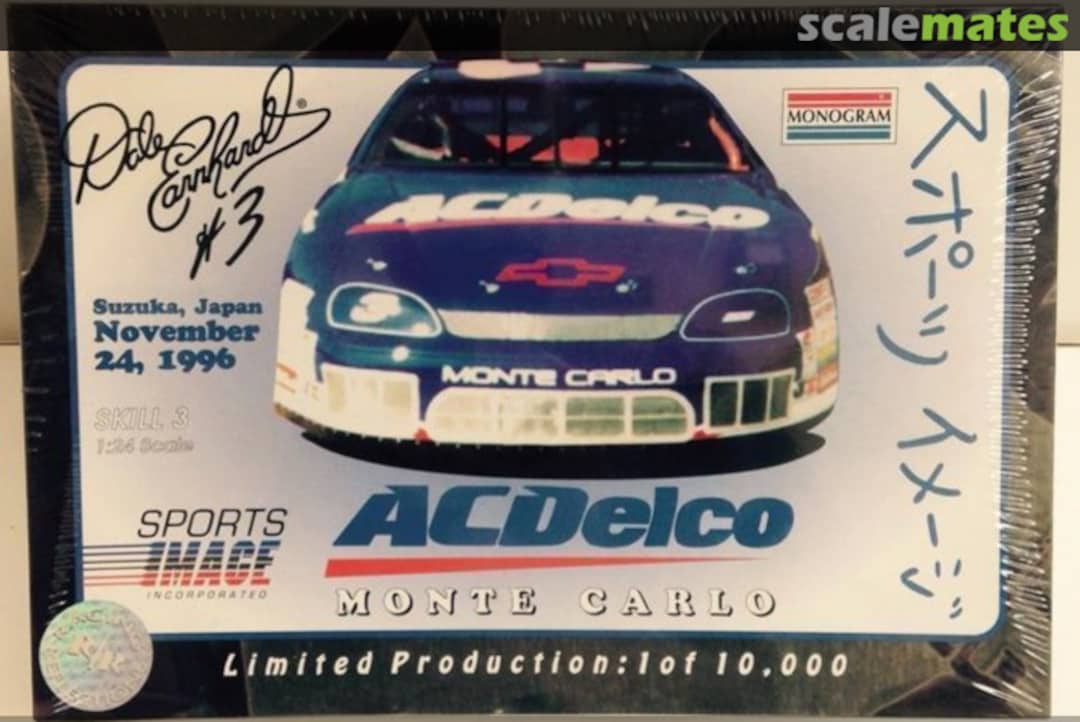 Boxart #3 AC Delco Chevy Monte Carlo Unknown Monogram Boxart #3 AC Delco Chevy Monte Carlo Unknown Monogram