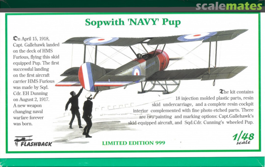 Boxart Sopwith "NAVY" Pup KLH8911 Flashback
