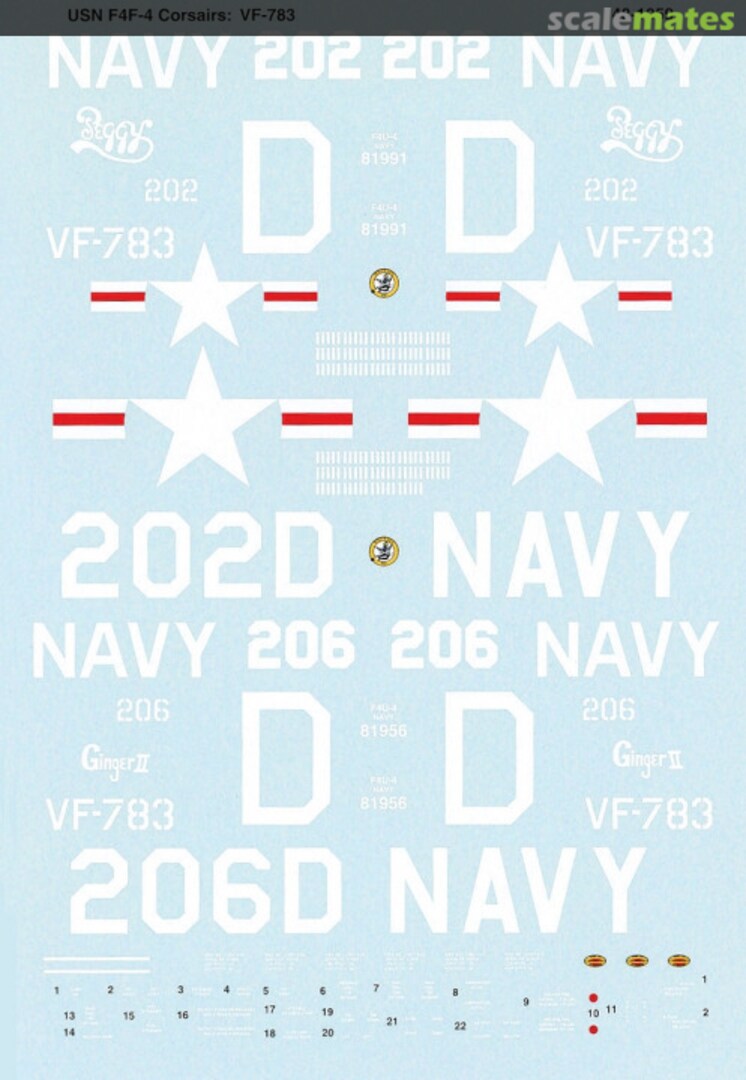 Boxart USN F4U-4 Corsair 48-1059 SuperScale International Boxart USN F4U-4 Corsair 48-1059 SuperScale International