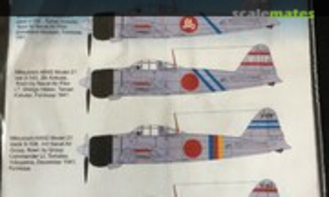 1:72 Mitsubishi A6M2 'Zero' over Formosa, Part 1 (H-Models Decals HMD72076) HMD72076