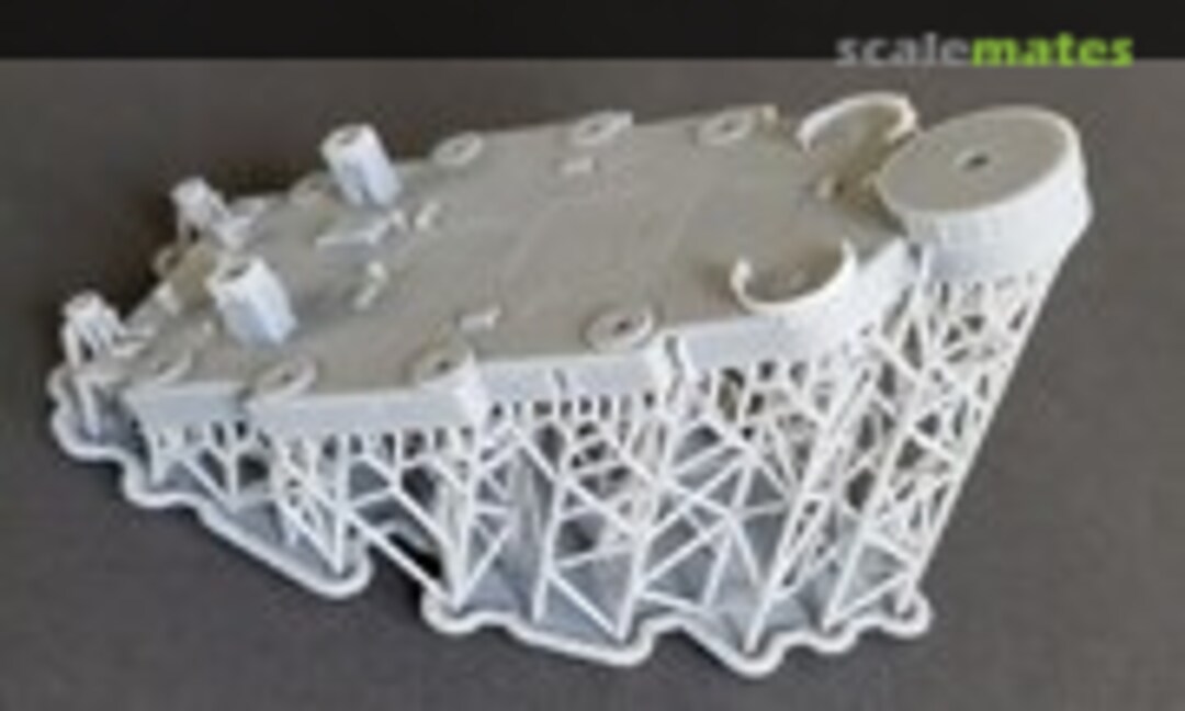 1:429 USS Pennsylvania BB-38 Superstructure, 01 Level, 1945 (Model Monkey 426-BB38 01 l1945) 426-BB38 01 l1945