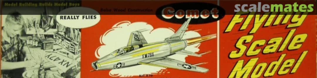 Boxart North American F-100 Super Sabre R10-59 Comet Boxart North American F-100 Super Sabre R10-59 Comet