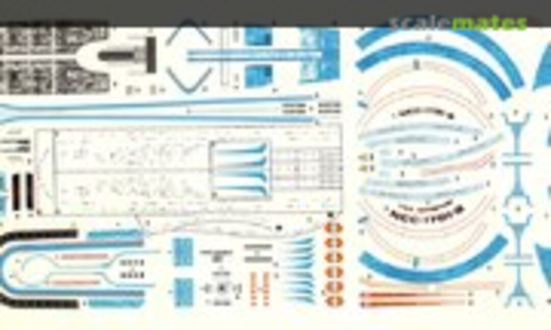 1:2500 Excelsior Class Refit Detailing Decals (PNT Models 4532) 4532