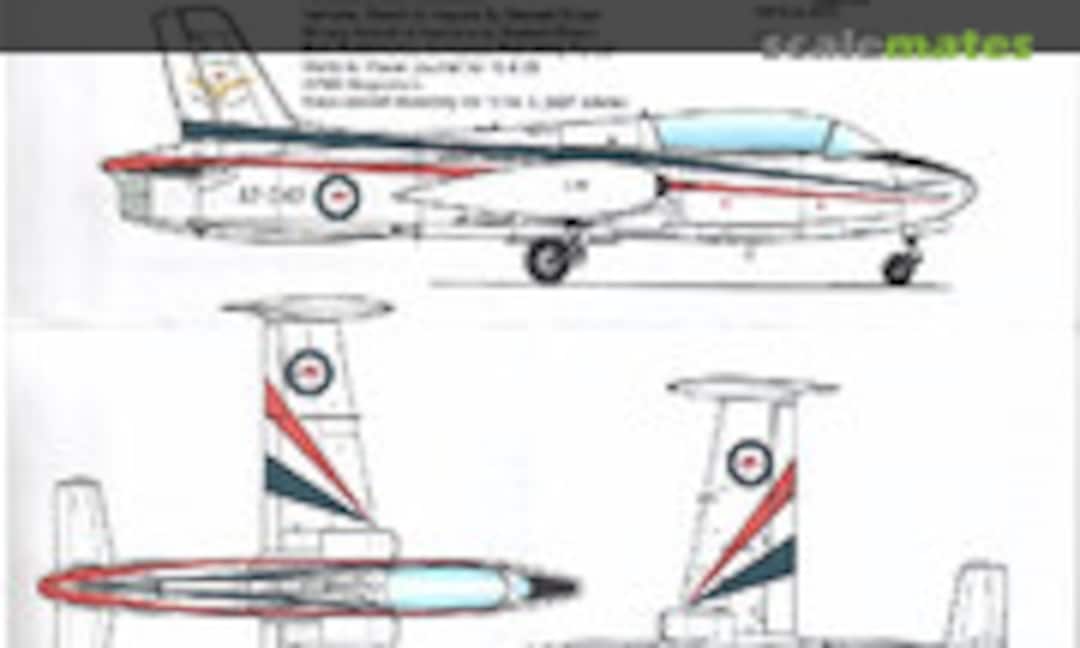 1:72 Aermacchi MB326H 'The Office of Chief of Air Staff' RAAF - 1990 (Model Alliance AAF-7241) AAF-7241