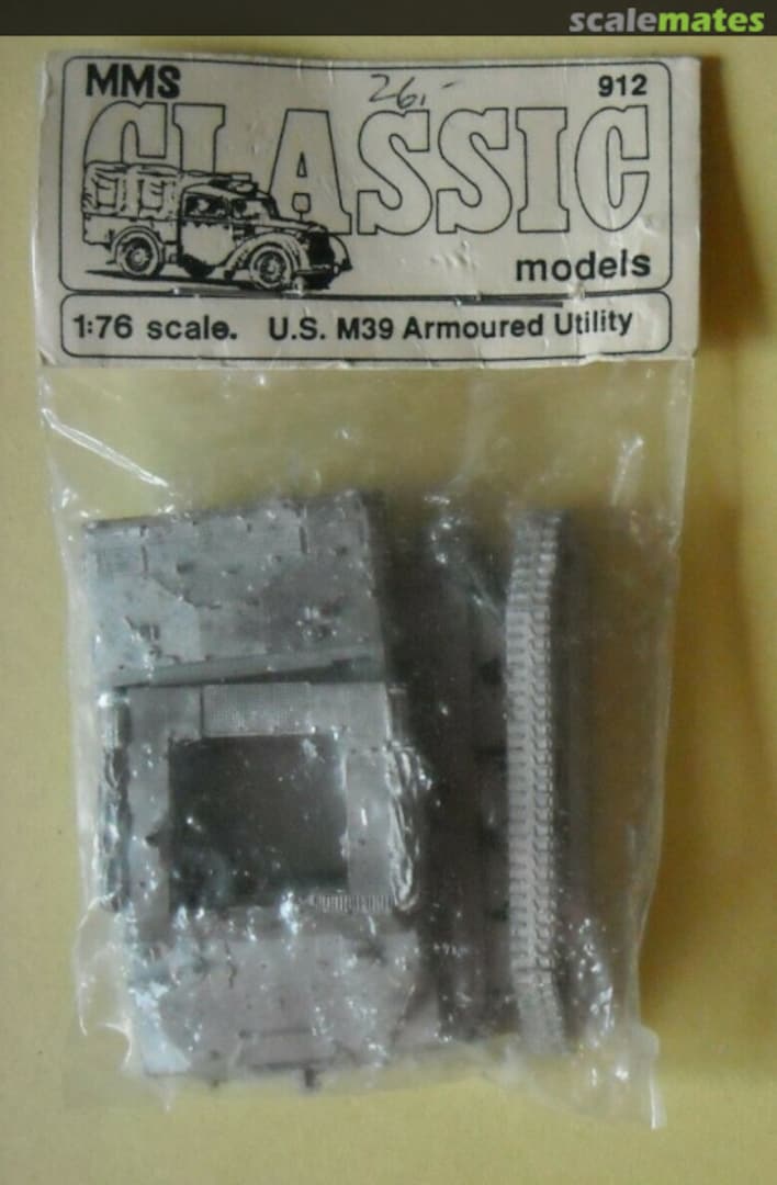 Boxart U.S. M39 Armoured Utility 912 MMS Models Boxart U.S. M39 Armoured Utility 912 MMS Models