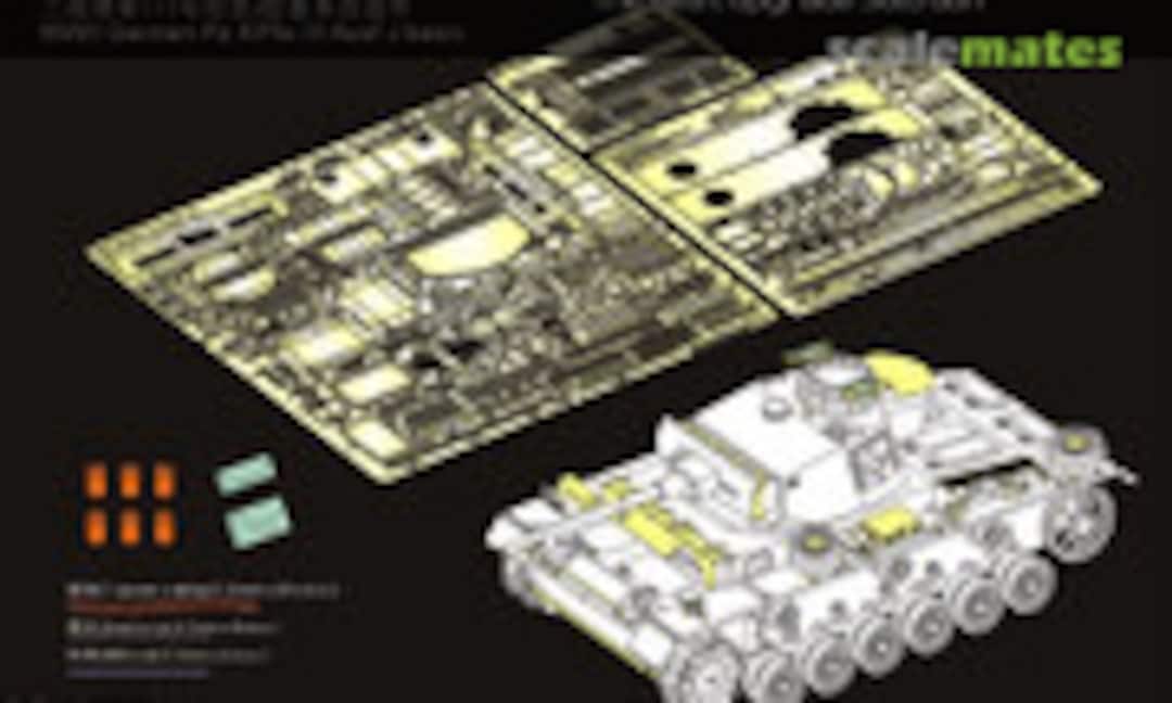 1:35 WWII German Pz.KPfw.III Ausf.J basic (Voyager Model PE351116) PE351116