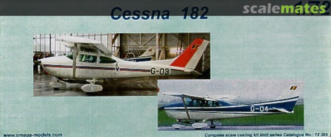 Boxart Cessna 182 72369 Omega Models Boxart Cessna 182 72369 Omega Models